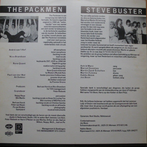 The Packmen (2), Nickname (6), Joey Crash, Steve Buster : Vestibule (LP, Comp)