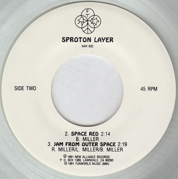 Sproton Layer : Lost Behind Words (7", Cle)