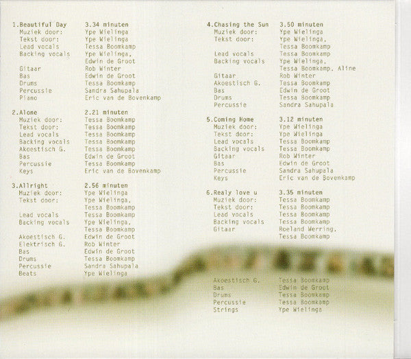 Tessa Boomkamp : Alone (CD, Album)