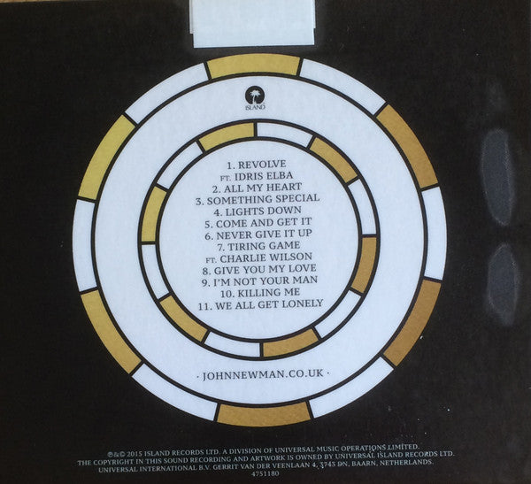 John Newman (5) : Revolve (CD, Album, Gat)
