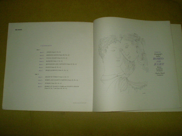 Charles Munch / Boston Symphony Orchestra, Sergei Prokofiev : Excerpts From Prokofieffs Ballet Romeo And Juliet (LP, Album, Mono)