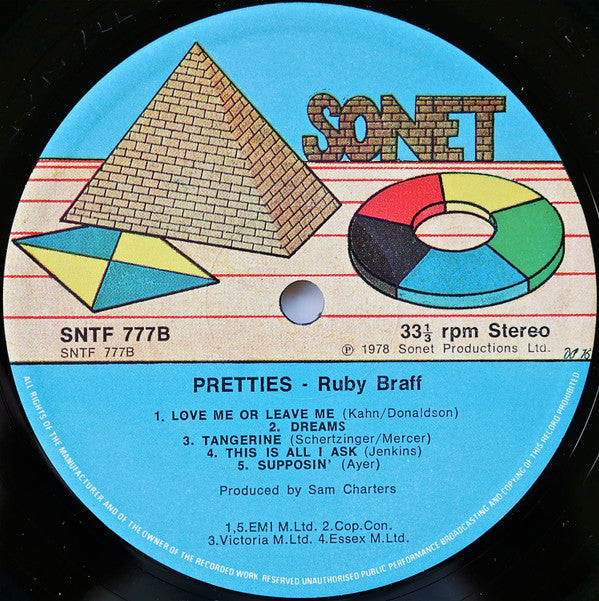 Ruby Braff : Pretties (LP, Album)