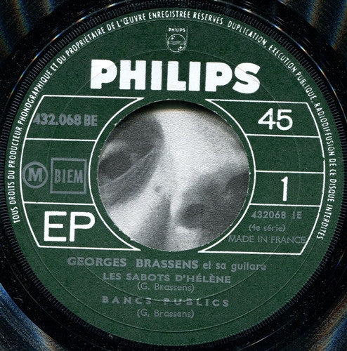 Georges Brassens : N°4 (7", EP, RE)