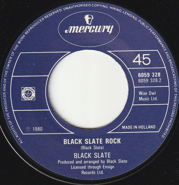 Black Slate : Amigo (7", Single)