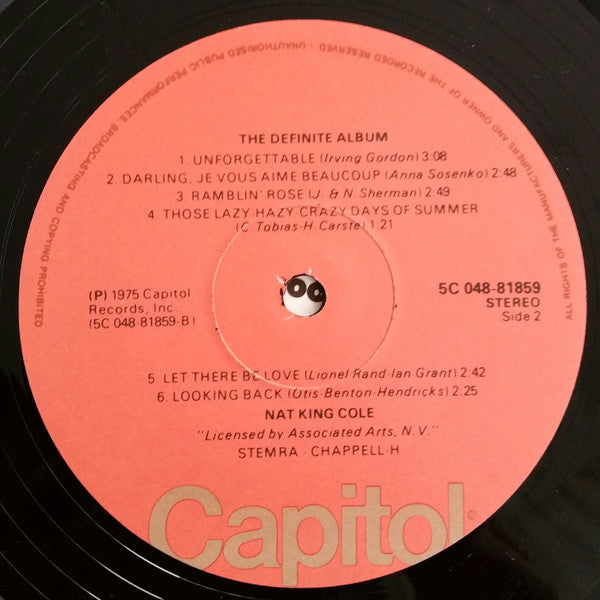 Nat King Cole : The Definite Album (LP, Comp)