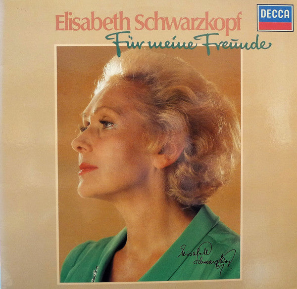 Elisabeth Schwarzkopf - Geoffrey Parsons (2) : Für Meine Freunde (LP)