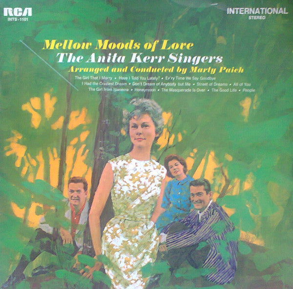 The Anita Kerr Singers : Mellow Moods Of Love (LP, RP)