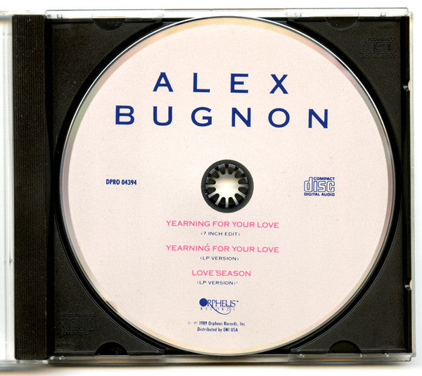 Alex Bugnon : Yearning For Your Love (CD, Ltd, Promo)