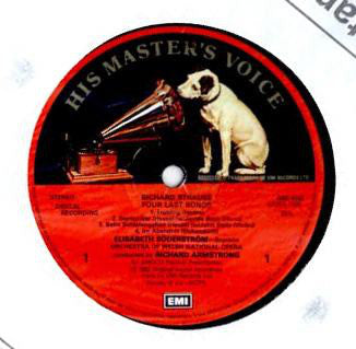 Elisabeth Söderström Sings Richard Strauss : Four Last Songs · Closing Scene From Capriccio · Marschallin's Monologue From Der Rosenkavalier (LP, Album, Gat)