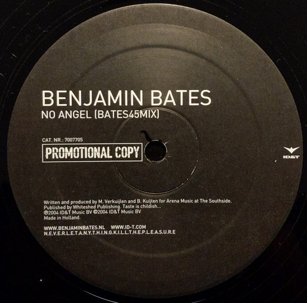 Benjamin Bates : No Angel (12", Promo)