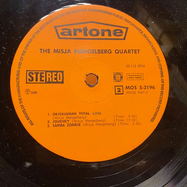 Misha Mengelberg Quartet : The Misja Mengelberg Quartet (As Featured At The Newport Jazz Festival 1966) (LP, Album)