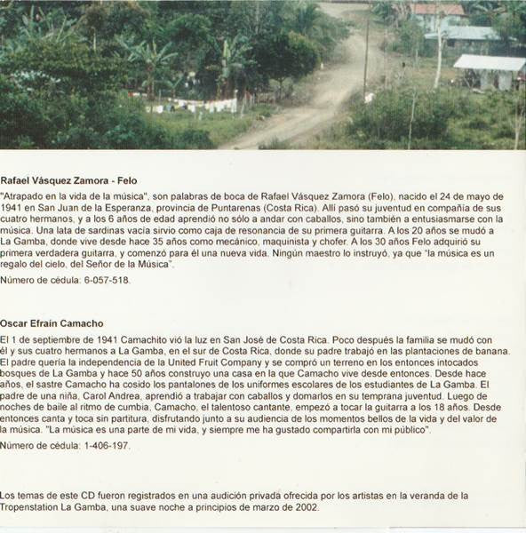 Felo Y Camacho : Musica De La Gamba (CD)