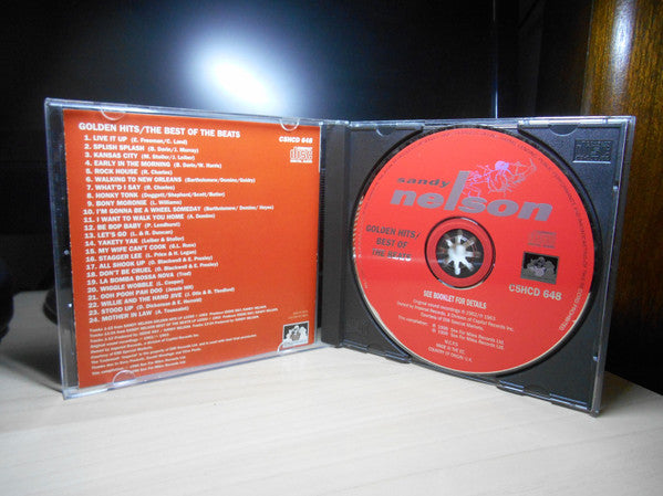 Sandy Nelson : Golden Hits / The Best Of The Beats (CD, Comp)