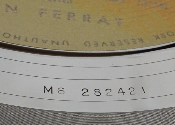 Jean Ferrat : Jean Ferrat (LP, Album, RP, Bar)