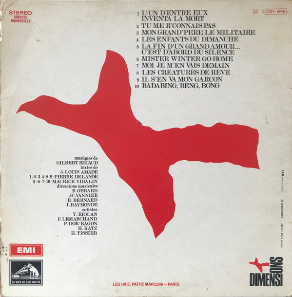 Gilbert Bécaud : Bécaud (LP, Album, Gat)