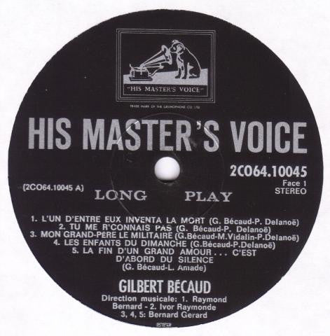Gilbert Bécaud : Bécaud (LP, Album, Gat)