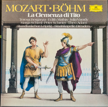 Wolfgang Amadeus Mozart • Karl Böhm, Teresa Berganza • Edith Mathis • Iulia Várady, Marga Schiml • Peter Schreier • Theo Adam, Rundfunkchor Leipzig • Staatskapelle Dresden : La Clemenza Di Tito (3xLP + Box)