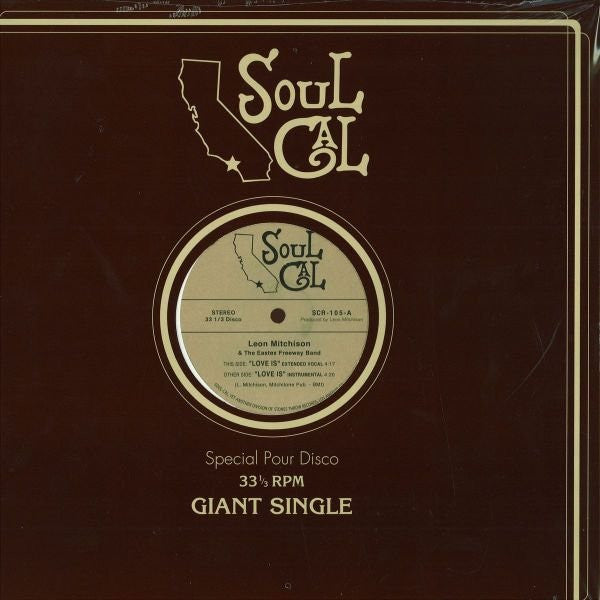 Leon Mitchison & The Eastex Freeway Band : Love Is (12")