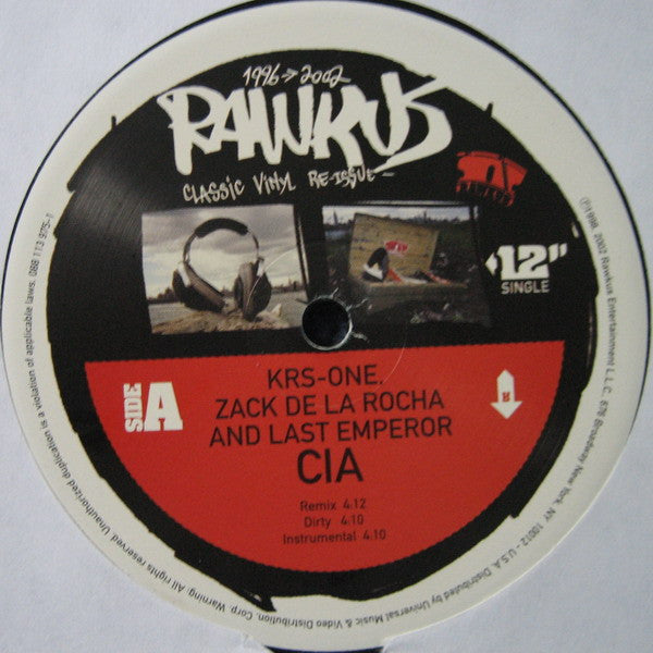 Various : CIA / Talking To You (12")