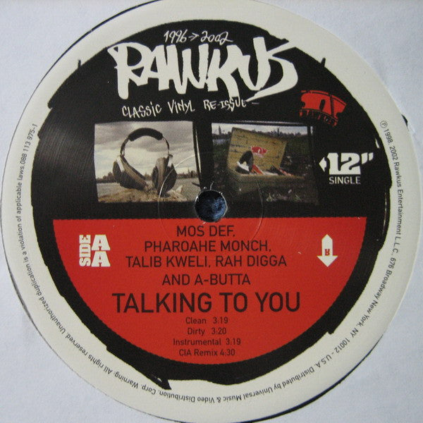 Various : CIA / Talking To You (12")