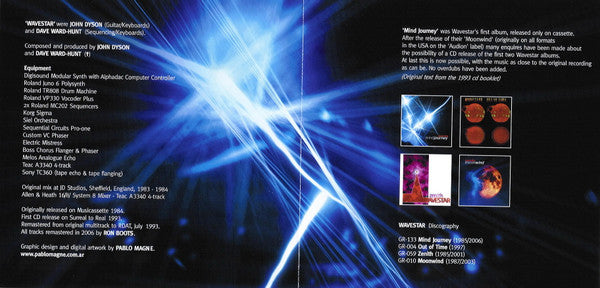 Wavestar : Mind Journey (CD, Album, RE, RM)