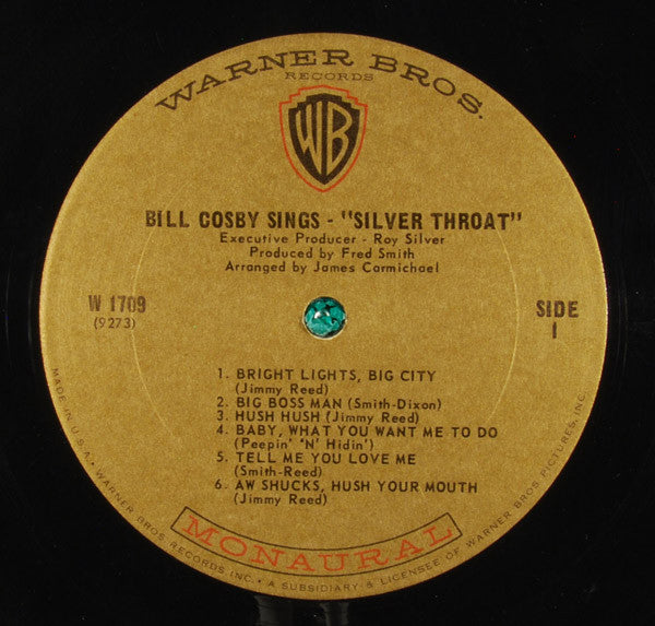 Bill Cosby : Bill Cosby Sings / Silver Throat (LP, Album, Mono, Pit)