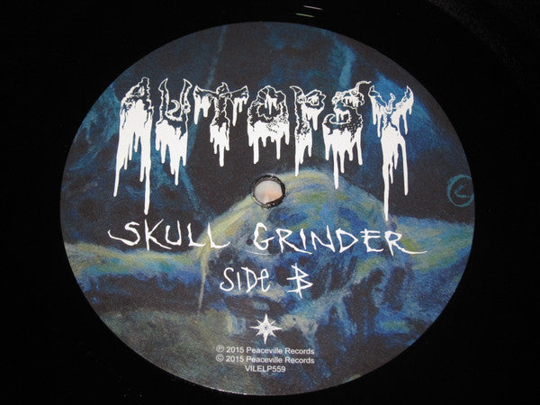 Autopsy (2) : Skull Grinder (12", MiniAlbum, 180)