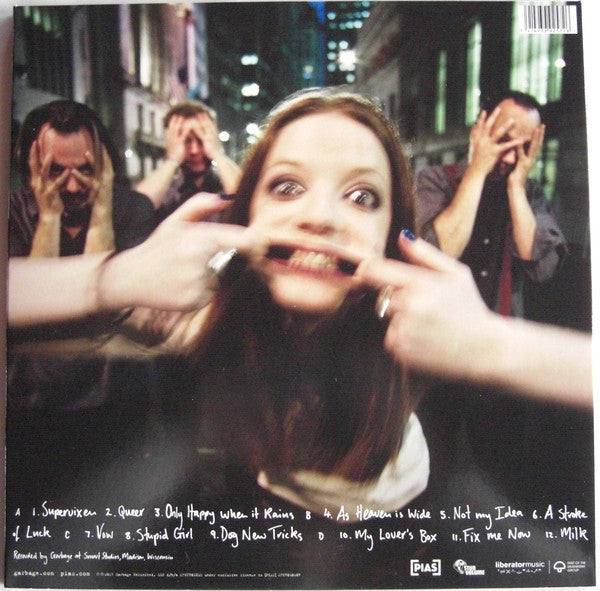 Garbage : Garbage (2xLP, Album, RE, RM, Pin)