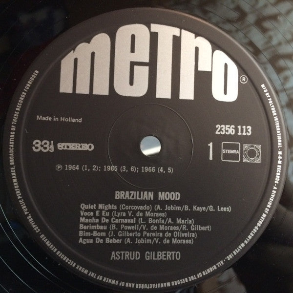 Astrud Gilberto : Brazilian Mood (LP, Comp)