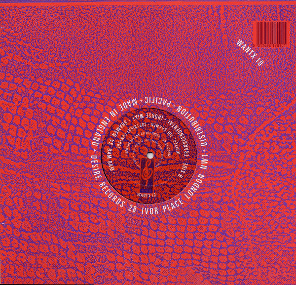 The Shamen Vs Bam Bam : Transcendental (12", Single)