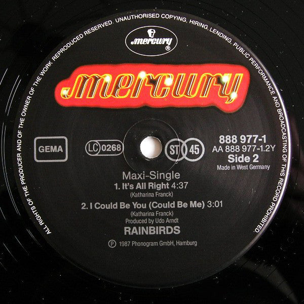 Rainbirds : Blueprint (12", Maxi)