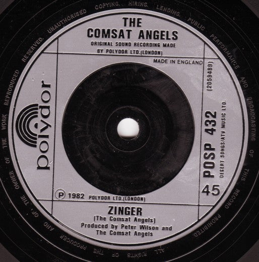 The Comsat Angels : It's History (7", Single)