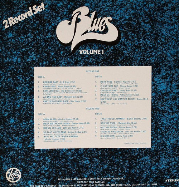 Various : Blues Volume 1 (2xLP, Comp)