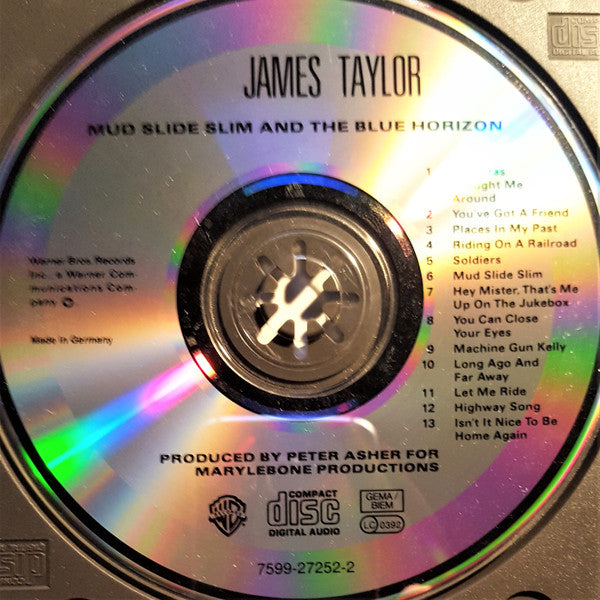 James Taylor (2) : Mud Slide Slim And The Blue Horizon (CD, Album, RE)