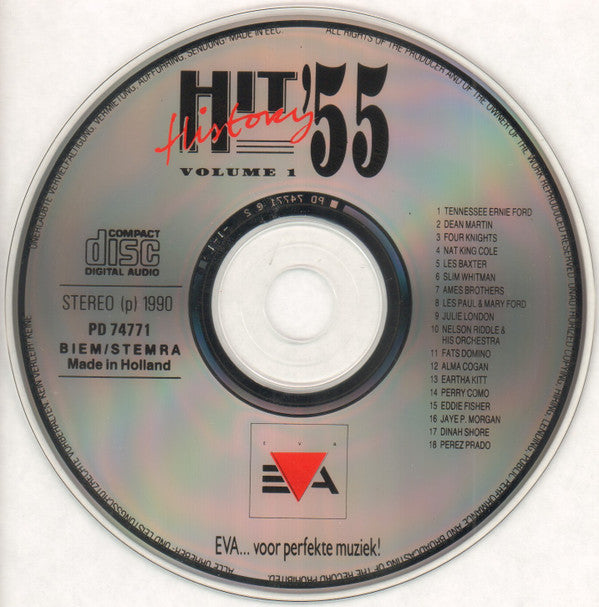 Various : Hit History '55 - Volume 1 (CD, Comp)