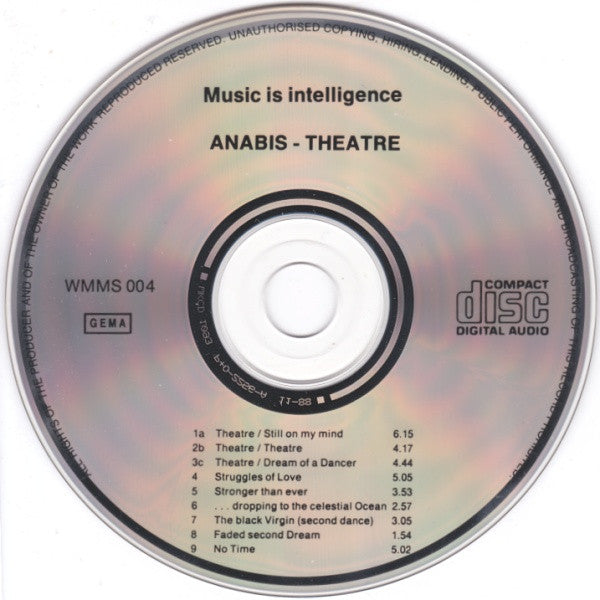 Anabis : Theatre (CD, Album)