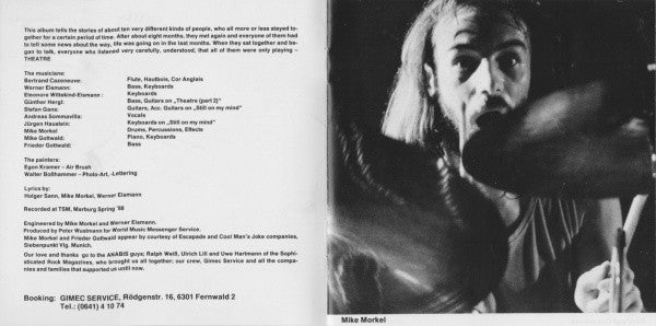 Anabis : Theatre (CD, Album)