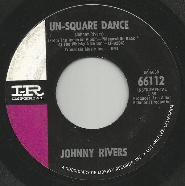 Johnny Rivers : Seventh Son (7", Styrene, Mon)