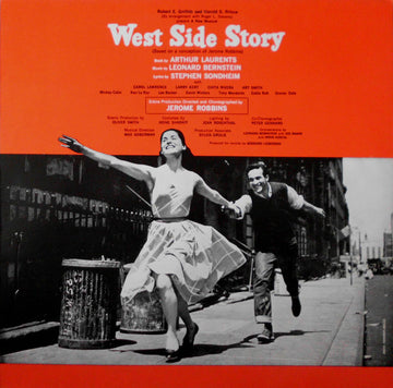 Leonard Bernstein, Jerome Robbins, Carol Lawrence, Larry Kert, Chita Rivera : West Side Story (Original Broadway Cast) (LP, Album, RE)