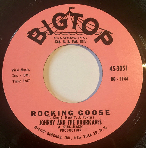 Johnny And The Hurricanes : Rocking Goose / Revival (7", Single, Mono)