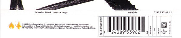 Massive Attack : Inertia Creeps (CD, Single)