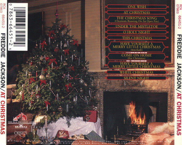 Freddie Jackson : At Christmas (CD, Album)