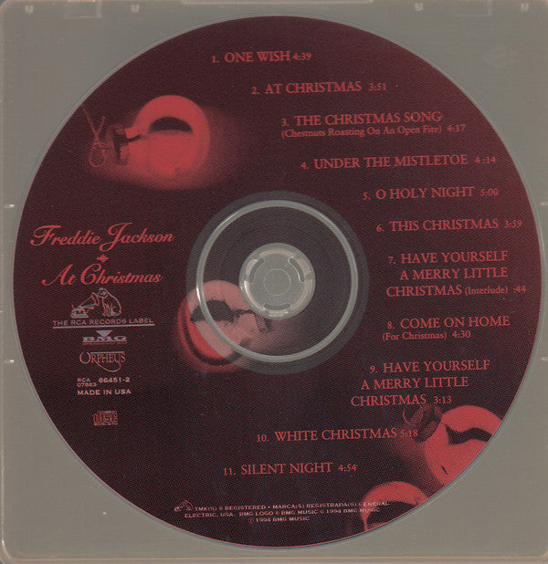 Freddie Jackson : At Christmas (CD, Album)