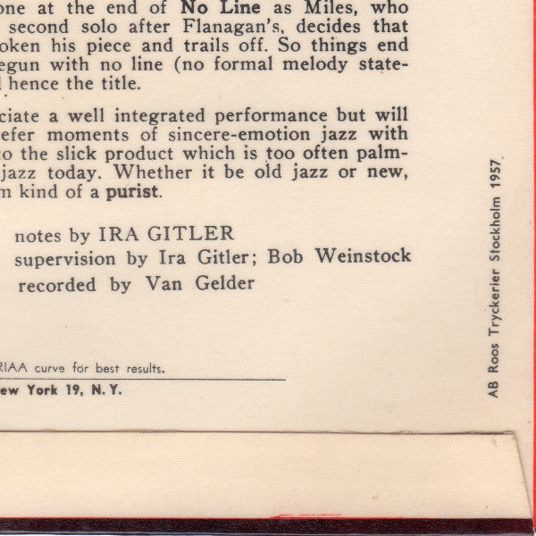 Miles Davis : Collectors' Items (7", EP, Mono)