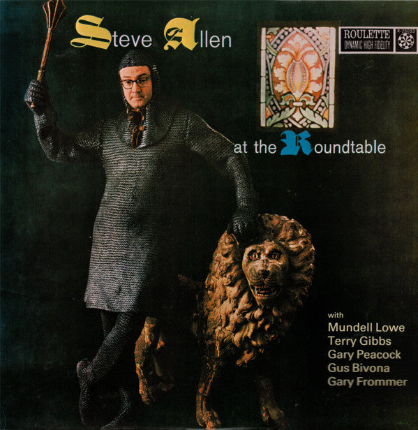 Steve Allen (3) : Steve Allen At The Roundtable (LP, Album, RE)