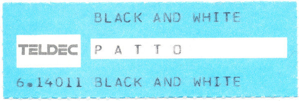Patto : Black And White (7", Single)