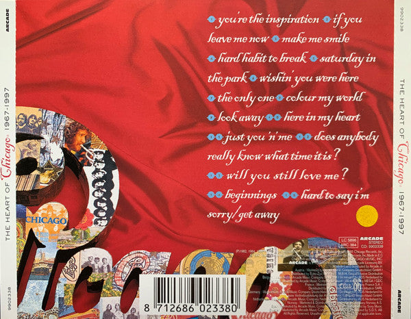 Chicago (2) : The Heart Of Chicago 1967-1997 (CD, Comp)