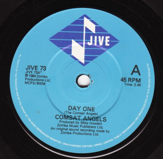 The Comsat Angels : Day One (7", Single)