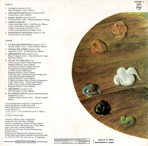 Mercedes Sosa : Mercedes Sosa (LP, Album)