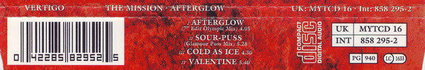 The Mission : Afterglow (CD, Single)